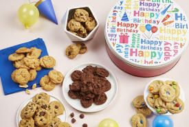 Happy Birthday Mini Cookie Tin