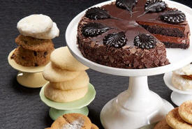 Classic Cake with One Dozen Assorted Cookies Deliverd