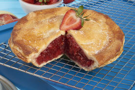 Strawberry Rhubarb Pie delivered in Alaska